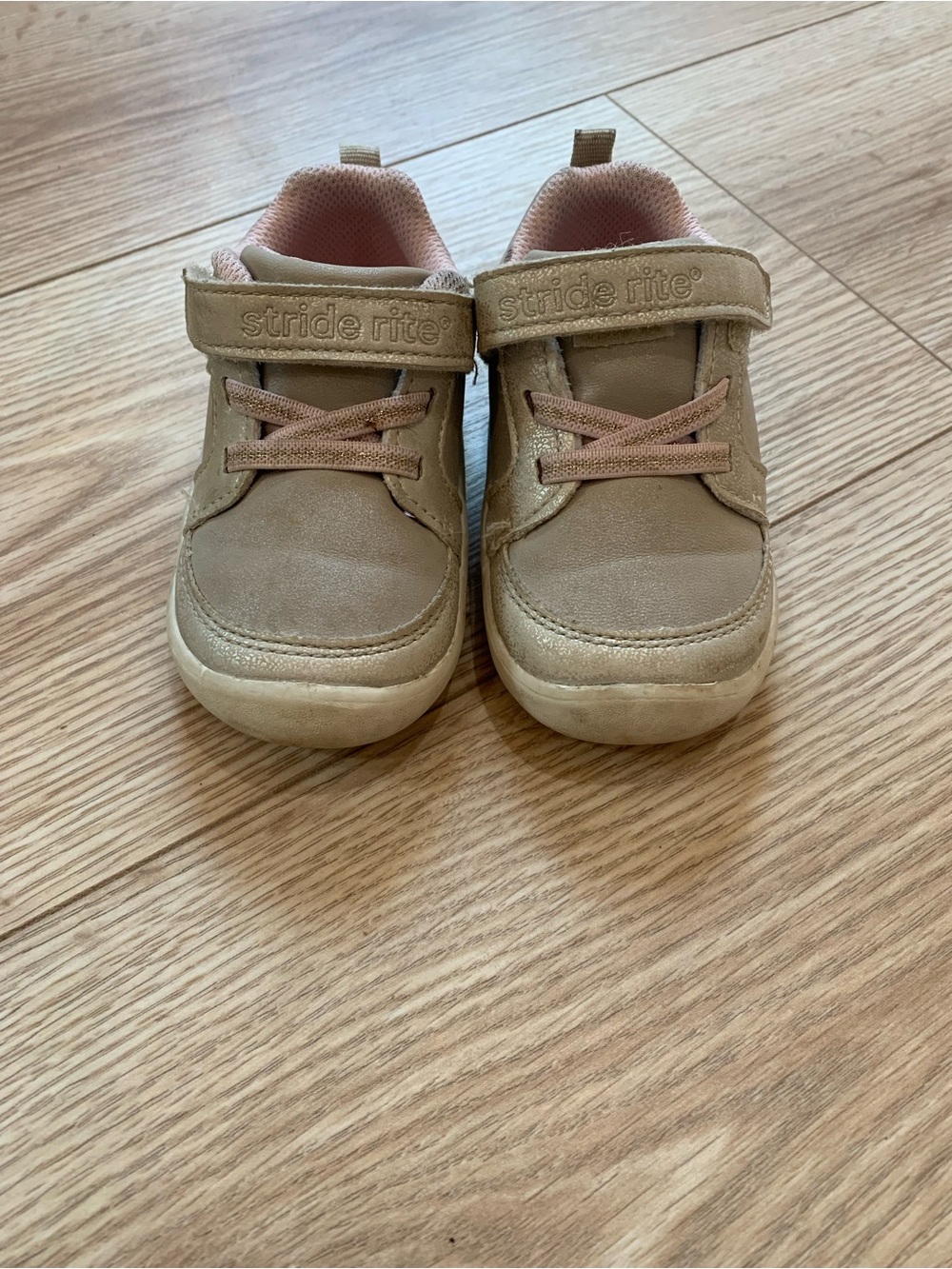 Stride Rite Sneakers with Pink Interior